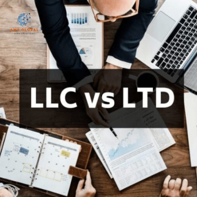 llc và ltd